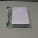 Rectangular Metal Tin, 8.5x5.3x1.9 Inch White Storage Tin Box for Treats, Gifts, Favors, Candle, and Crafts