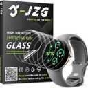 JZG 6 Pack for Google Pixel Watch 4/3/2/1 41mm Flexible Screen Protector, Soft Film, HD Clear, Bubble Free, Anti Scratch