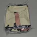 Insulated Lunch Box Dual Compartment Lunch Bag Leakproof Cooler for Men Women with Adjustable Strap,for Work, Picnic, Beach, Camping, Travel (Pink Beige,12L)