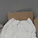 WDCOZY White Cloud King Size Quilt Set, Tan Lightweight Farmhouse Bedspread, Rustic Country Coverlet, Taupe Camel Soft Bedding, Thin Comforter for All Season - 3 Pieces, 104x90 inches