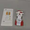 Adjustable Door Strap and Latch, Damage-Free Cat Door Latch to Keep Large Dog Out of Litter Box, Economical Alternative of Pet Gates and Interior Cat Door, Magnetic 1 Pack