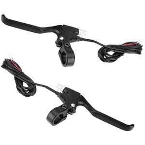 ZLXHDL Bike Brake Levers,1 Pair Aluminum Alloy Bike Brake Lever Electric Bike Parts,Bike Brake Handle for Cycling Bikes with 22.5mm /0.88 inches Handlebar