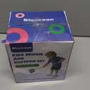 Mini Broom with Dustpan for Kids, 28-in Handle Kids Broom and Dustpan Set for Toddlers Cat-Shaped Children Broom and Cleaning Set Boys Girls Small Housekeeping Helper Set, Green