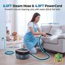 Steam Cleaner, 3 Level Adjustable Pressurized Steam Cleaner for Home, 10s Heat-Up Handheld Steamer for Cleaning, 1.9 Qt Tank Portable Steam Cleaner for Car, Home, Tile, Grout