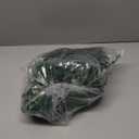 UFRIDAY Sage Green Clear Shower Curtain Liner, 72 x 78 inches, Long Plastic Bathroom Shower Curtain with Rustproof Metal Grommets and 5 Weighted Magnets