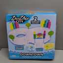 ZhuZhu City Downtown Starter Playset with Electronic Hamsters Pipsqueak and Sophie - Perfect for Boys & Girls! Interactive Hamsters and Downtown Starter Playset - 40+ Unique Sounds & Actions - 4+