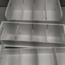 Tea Bag Organizer Storage Holder- Bamboo Countertop Teabag Display Rack 3-Tier Stackable Wall Mount Large Capacity for Pantry Kitchen Office Coffee Station (White)