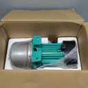 PUMPMAN 1.5HP Shallow Jet Well Pump Portable Garden Pump, 1100GPH 110V Well Depth Up to 26ft Stainless Steel, Water Transfer Draining Irrigation Lawn Water Sprinkler Booster