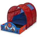 Delta Children Marvel Spider Man Sleep and Play Toddler Bed with Tent