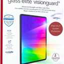 ZAGG InvisibleShield Glass Elite VisionGuard+ iPad 10.2 Inch Screen Protector 9th Generation (Fits 8th/7th Gen) - 4X Stronger Scratch Protection, Blue-Light Filter, Anti-Fingerprint, Easy to Install