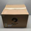 Good Pet Stuff Hidden Cat Litter Box Enclosure with Artificial Plant, Decorative Round Planter, Removable Tray, Charcoal Filter Odor Control, Easy-to-Clean, Made in USA, Essentials Kit, Brown