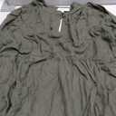 Motherhood Maternity Womens Long Sleeve Empire Waist Keyhole Woven Pregnancy Blouse (X-Large, Deep Depths)