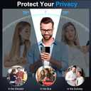LYWHL 2 Pack Z Fold 7 Privacy Screen Protector, Anti-Spy Private Flexible Inner Film [Non-Glass] for Samsung Galaxy Z Fold 7, Full Coverage, Case Friendly, Bubble Free, Anti-Scratch, Self-Healing
