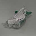 Square Dock for Square Reader 2nd Generation, Holder Stand for Square Card Reader 2nd Generation, Dock with Smart Anti-Sleep Button Portable Size Anti-Slip (Cable and Wall Charger Included, No Device