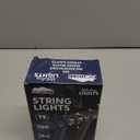 Joiedomi Clear Christmas String Lights Indoor,100 Count Mini White Fairy Light,19.4 FT Lighting Decor for Patio Dorm Classroom Bedroom Holiday Wedding Party Garland Birthday Festival,Green Wire