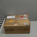 Furologee Nightstands Set of 2, End Tables Set of 2 with Charging Station and LED Lights, White Night Stands with 2 Fabric Drawers, Bedside Tables for Living Room/Bedroom