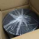 Solar Panel Guard, 10in X 100ft PVC Coated Critter Guard Roll Kit for Solar Panel Wire Screen, Black Pigeon Barrier Netting with 120 Fastener Clips, Cutting Scissor, Gloves