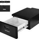 RV Car Protable Refrigerator 12V 24V 34 Quart 32L Drawer Freezer for Truck Van RV Camper SUV Boat Travel Camping Road Trips Tailgating -4~50