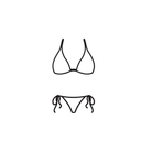 Women's 3 Piece Plus Size Lettuce Trim Bikini Halter Tie Side Triangle Set with Beach Skirt High Cut Bikini Swimsuit, 1xl
