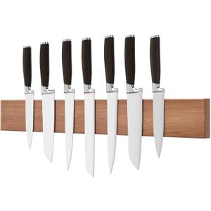 THMINS Magnetic Wood Knife Bar Holder Strips,24 Inch Magnetic Knife Holder