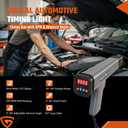 Digital Automotive Timing Light 12V,Timing Gun with Tachometer & Advance Angle, Inductive Clamp for 2/4-Stroke Gasoline Engines for Car/Motorcycle/Marine