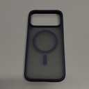 TORRAS Stronger Magnetic & Shockproof for iPhone 17 Pro Max Case, Fit for MagSafe, Military Grade Drop Protection, Camera Control, DIY Button, Slim for iPhone 17 Pro Max Case Translucent Deep Blue