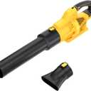 QuliMetal Cordless Leaf Blower Compatible with Dewalt 20V Max Battery, 500CFM/150MPH Electric Leaf Blower Cordless, 6 Speed Modes, Battery Powered Blowers for Lawn Care, Yard (Tool Only)