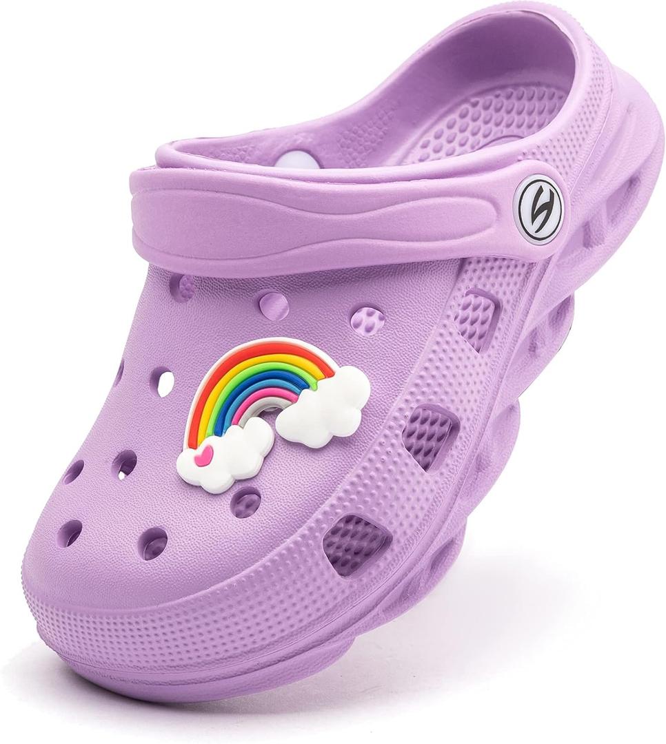 WOUEOI Kid's Girls Boys Clogs Garden Shoes Cartoon Slides Sandals Beach Slipper Children 29 WOUEOI Kid's Girls Boys Clogs Garden Shoes Cartoon Slides Sandals Beach Slipper Children 29