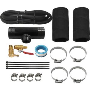 11025 Auxiliary Fuel Tank Install Kit Compatible with Gravity Fueled Auxiliary Fuel Tank for Ford 1999-22 F-250 SD F-350 SD Black 11025 Auxiliary Fuel Tank Install Kit Compatible with Gravity Fueled Auxiliary Fuel Tank for Ford 1999-22 F-250 SD F-350 SD Black