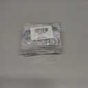 4 x 10pcs Metal D Ring Spring Key Hooks Keyring Clip for Keychain Buckle, Backpacks Handbag Purse Hardware, DIY Crafts (Rainbow)