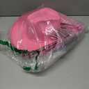 Coume 3 Sets Western Cowboy Hats with Bandanas for Women Men Bulk Adjustable Felt Cowgirl Hats for Adults Costume Party(Pink)