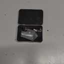 CrocSee Stainless Steel Band Compatible with Samsung Galaxy Watch 7 6 5 4 40mm 44mm/Watch 6 Classic 43mm 47mm/Watch 4 Classic 42mm 46mm/Watch 5 Pro 45mm, Slim Minimalism Bangle Bracelet for Women (Silver)