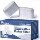 12 Pack Cuisinart Compatible Coffee Filter Replacement by Possiave - Charcoal Water Filter for Cuisinart - Fits all Cuisinart Coffee Machines