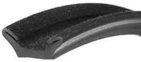 B004-13F Flexible Flocked Rubber Glass Run Channel for Universal RV Window, Car, Bus and Truck (13 Feet)