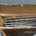 TeqHome Live Animal Cage Trap, Collapsible Humane Live Animal Cage Trap, Galvanized Steel Humane Live Trap Cage for Rabbit,Stray Cat, Groundhog, Raccoon,Squirrel,Chipmunk,Mole,Gopher,Skunk,24"x8"x8"