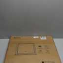 ROLOVE Gold Vanity Mirror with Lights - Smart Touch Dimming, 3-Color Lighting, 360 Rotatable Desktop Makeup Mirror for Desk, 22"x17"