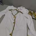 California Costumes womens Navy Captain Or Adult (Medium, White)