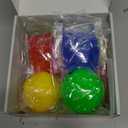 4-Pack Vomiting Puking Egg Stress Balls, Fidget Toys Slime Ball | 8-Pack Slime Squeeze Prank Sensory Toy for Teens, Adults & Kids | Family Novelty Gag Gift,Christmas Stocking Stuffers (2green+2yellow)