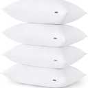 Bedsure Medium Firm Pillows Queen Size, Set of 4, Firm Queen Bed Pillows 4 Pack Hotel Quality Premium Down Alternative for Medium Supportive Filling for Side, Back Sleepers