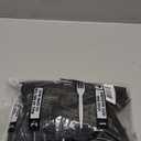 Mind Reader Fork Refill for CUTDISPBK-BLK, Plastic Utensils, Restaurant, Breakroom, 6.25" L x 0.87" W x 0.75" H, 100 pcs, Black