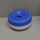 Floating Chlorine Dispenser, Pool Spa Chlorine/Bromine Floater,7" Large Capacity Floating Chlorinator & Bromine Holder Fits 3 Inch Chemical Tablets（Collapsible）