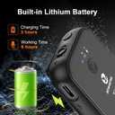 ZOWEETEK Wireless Lavalier Microphone Dual Channel,Suitable for iPhone,Android Phone,Ipad,DSLR,GoPro,Camera,Laptop.