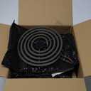 Electric Stove Burner Drip Pans W10196405(8) W10196406(6) Silver+Electric Stove Burner Replacement MP15YA(6") MP21YA(8") Compatible for Whirl-pool Ken-more May-tag Ama-na etc by MIFLUS