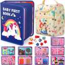 20 in 1 Montessori-Toys Busy Board for Toddlers 1-3, Busy Book for 1 2 3 Year Old Boy Girls Birthday Gift, Preschool Learning Activities Toy, Educational Sensory Toys for Kids Ages 2-4