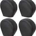 Tire Covers 4 Pack, Waterproof Thickening Tire Wheel Protector for Truck, SUV, Trailer, Camper, RV, Universal Fits Tire Diameters 27-29 inches, Black