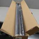 Reinforced 41 Inch Extra Tall Pet Gate 55 Inch Wide Retractable Baby Gates with Support Rods  Prevents Crawling Under, Outdoor Tall Baby Gates for Dogs Indoor Dog Gates for Doorways, White