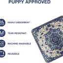 PUPIBOO Washable Pee Pads for Dogs and Cats - 2 Pack 24x 72 - Super Absorbent Reusable Puppy Training Pads - 100% Waterproof, Leak-Proof & Non-Slip Whelping Pads for Pet Housebreaking