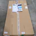 Petscreen Dog & Cat Resistant Assembled Sliding Patio Door Screen - The Perfect Patio Screen Door for Families and Households with Pets! (White, 36")