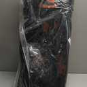 G2 21/25/30/36 Inches Light Weight Snowshoes with Toe Box, EVA Padded Ratchet Binding, Heel Lift, Flexible Pivot Bar, Durable Back Strap, Trekking Poles, Carrying Bag, Snow Baskets (Orange)