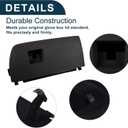 Dash Glove Box Door Lid Cover for BMW X3 F25 2011-2017 Sturdy No.51166839000 | Glove Compartment Lid Black 1pc for BMW X4 F26 2015-2018